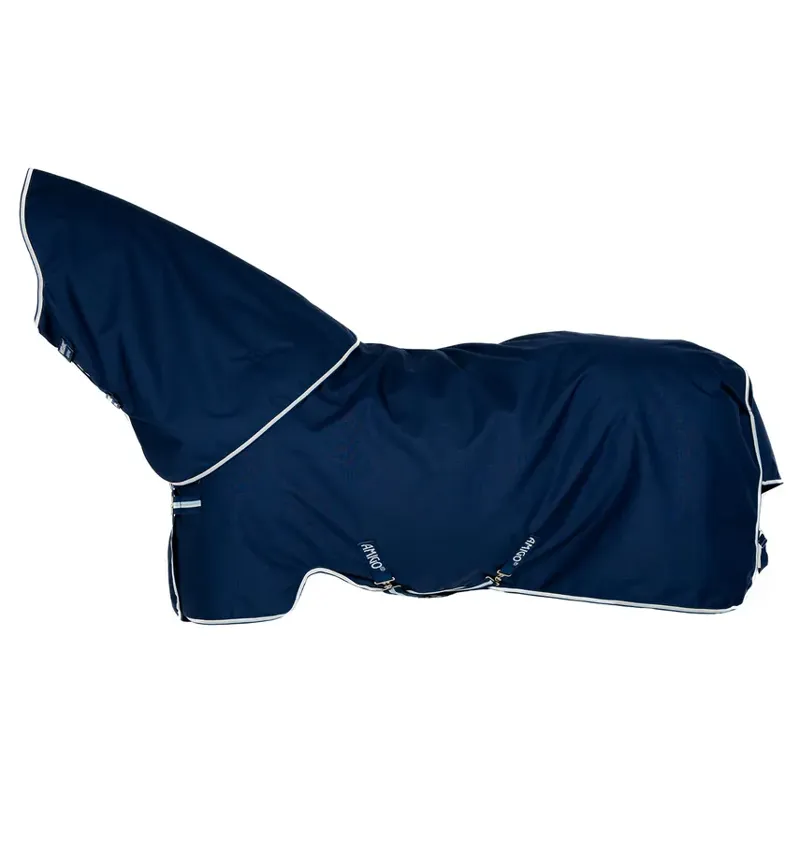 Horseware Amigo Ripstop 900D Plus Turnout 200g Medium Weight Rug Dynasty Whitney Stripes Navy-2