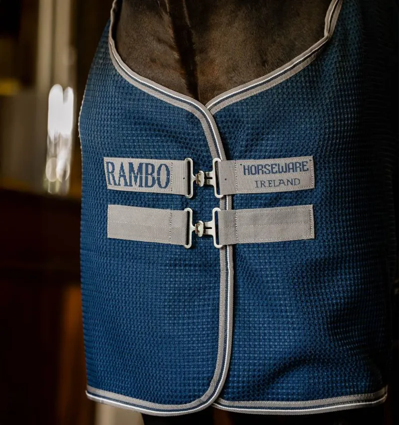 Rambo Techni Waffle Cooler Navy/Thunderstorm Grey/Silver-1