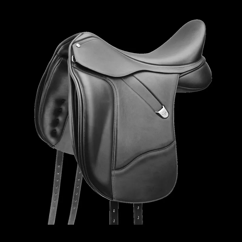Bates Dressage Plus Cair Saddle Black