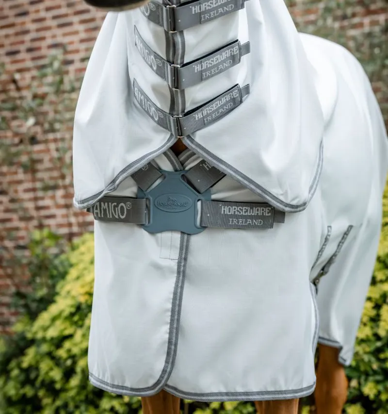 Horseware Amigo Ripstop Hoody Silver/Titanium Grey/Silver-1