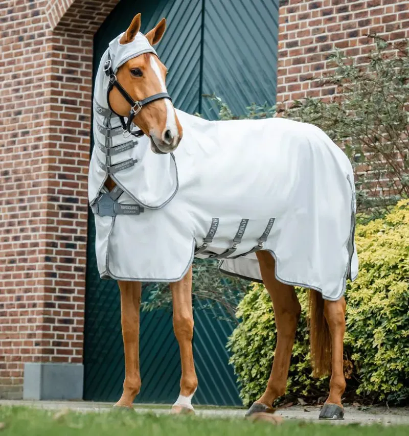 Horseware Amigo Ripstop Hoody Silver/Titanium Grey/Silver