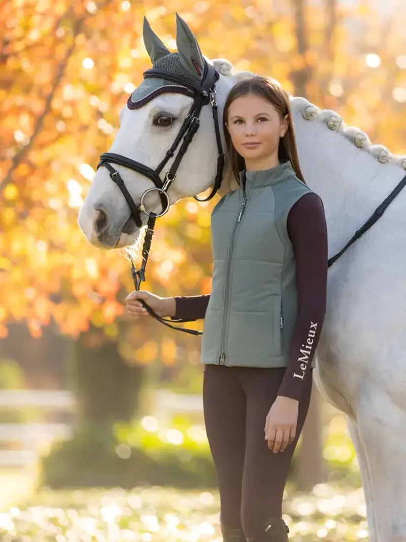 LeMieux Young Rider Orla Pull Ons Damson-5