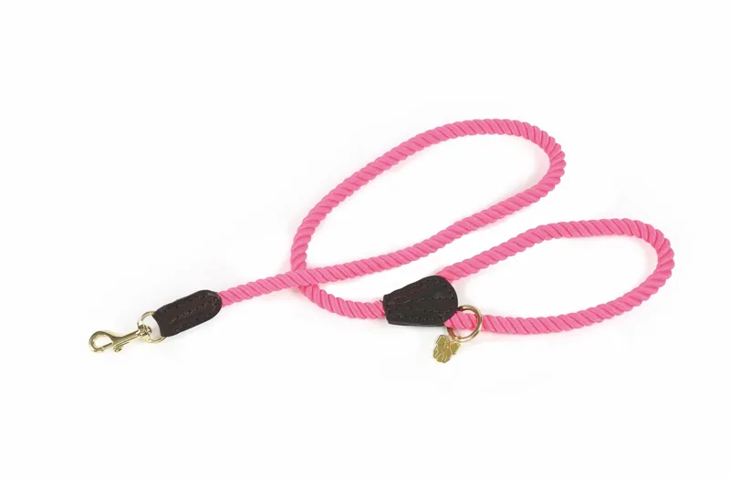 Digby and Fox Rope Lead Pink