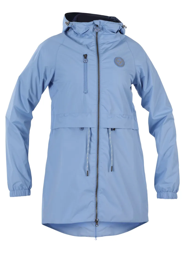 Shires Aubrion Ladies Hackney Rain Jacket Sky Blue-1