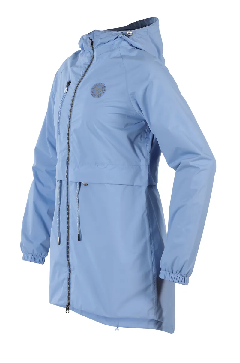 Shires Aubrion Ladies Hackney Rain Jacket Sky Blue-3