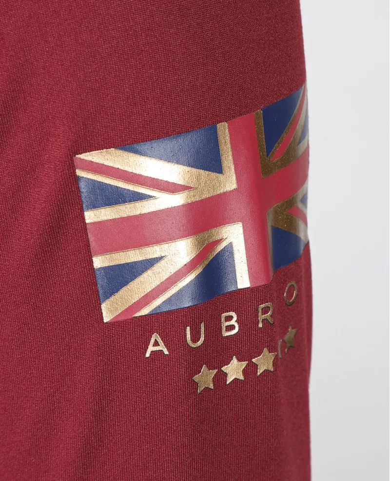 Shires Aubrion Team Junior Base Layer Maroon-9