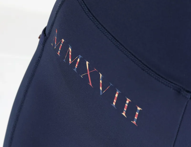 Shires Aubrion Team  Ladies Riding Tights Navy-4