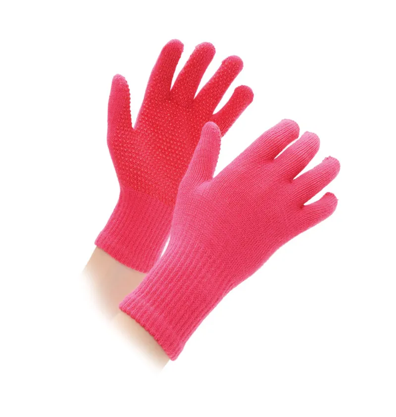 Sure Grip Magic Pimple Gloves Adult Pink