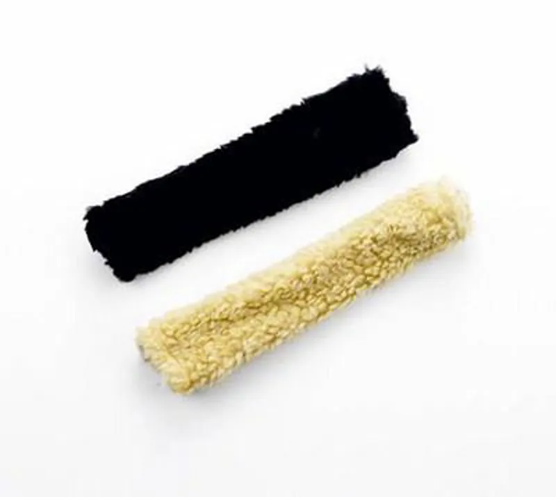 Fur Fabric Nose Band Sleeve Black