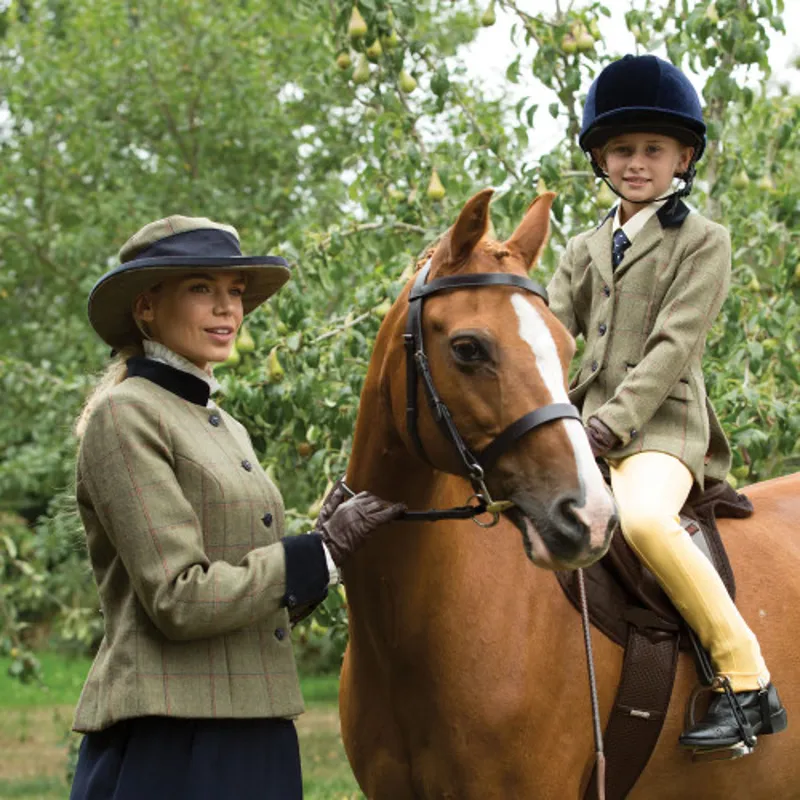 Equetech Launton Tweed Leaders Jacket And Hat-2