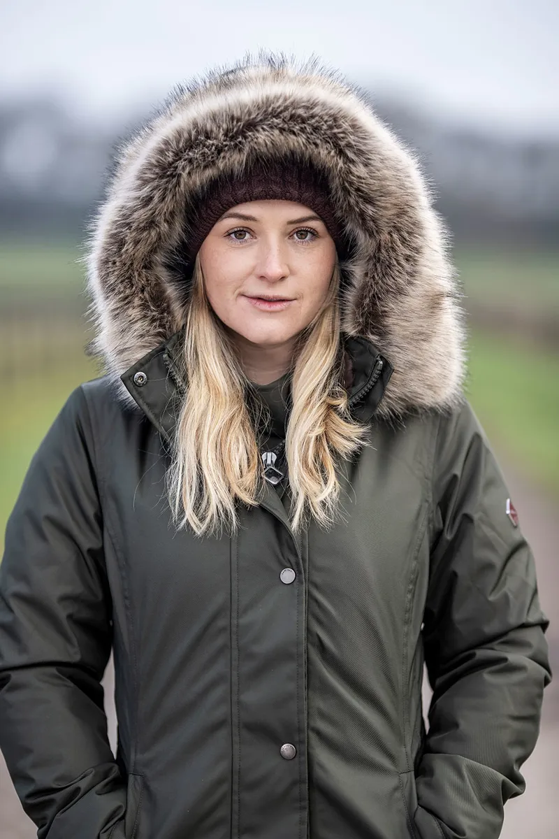 LeMieux Waterproof Riding Coat Oak-10