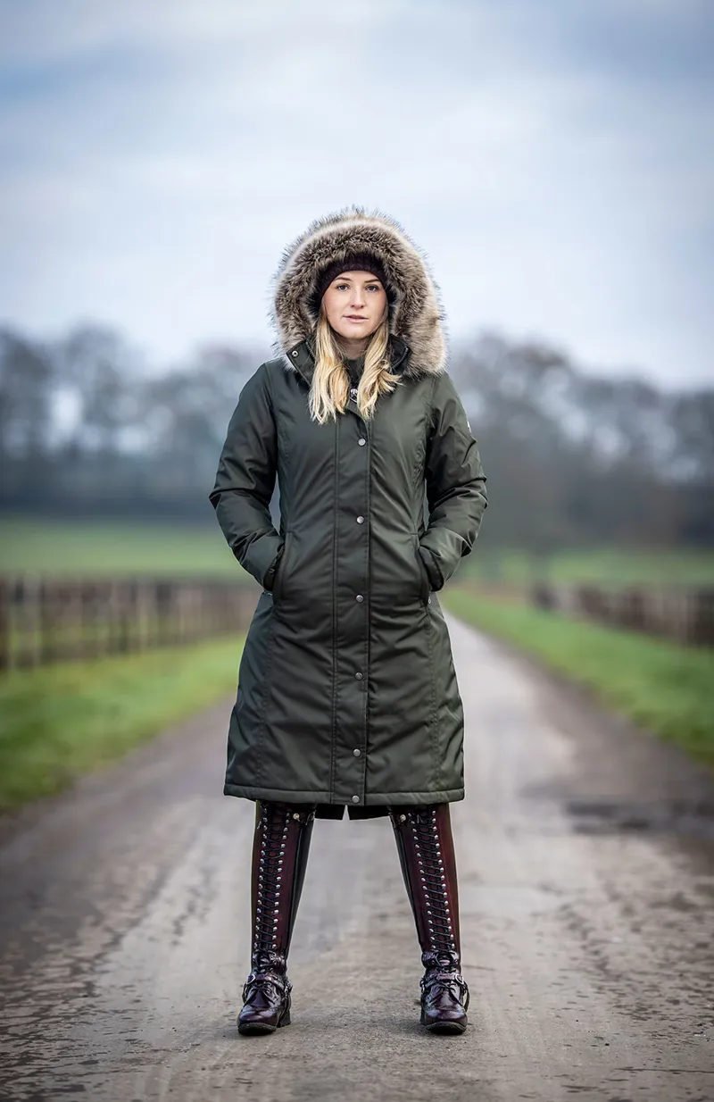LeMieux Waterproof Riding Coat Oak-11