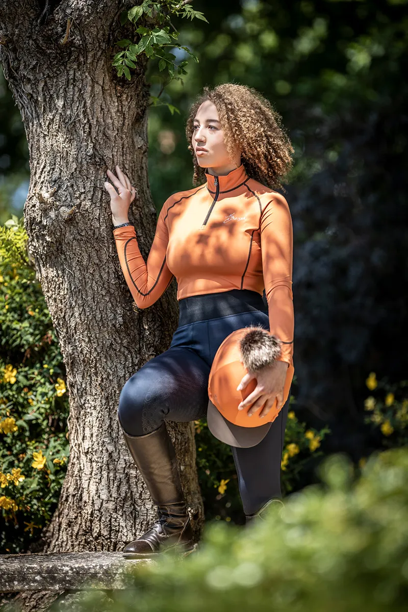 My Ladies LeMieux Baselayer Paprika-7