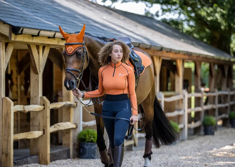 My Ladies LeMieux Baselayer Paprika-8