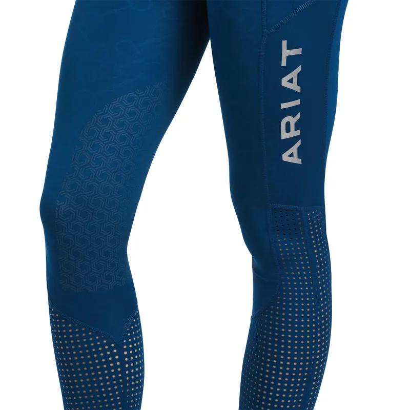 Ariat Ladies EOS KP Riding Tights Blue Opal -2
