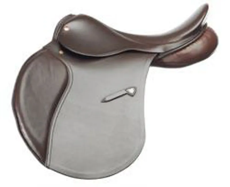 Jeffries Falcon Hawk Event XP Leather Saddle Havana