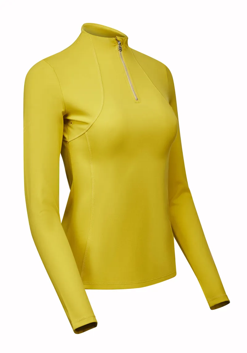 My LeMieux Liberte Zipped Base Layer Dijon-4