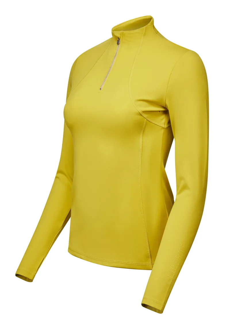 My LeMieux Liberte Zipped Base Layer Dijon-5