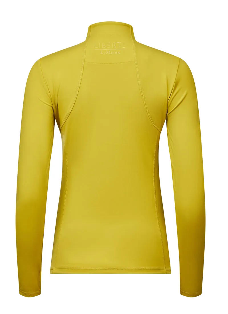 My LeMieux Liberte Zipped Base Layer Dijon-6
