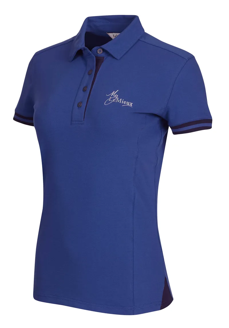 My LeMieux Polo Shirt Benetton Blue-7