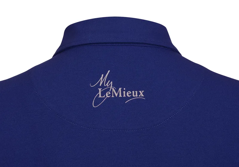 My LeMieux Polo Shirt Benetton Blue-5