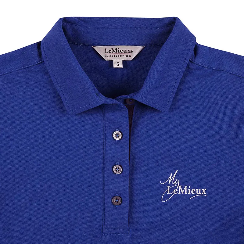 My LeMieux Polo Shirt Benetton Blue-4