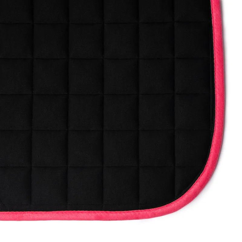LeMieux Spectrum Dressage Square Pad Grey/Watermelon-4