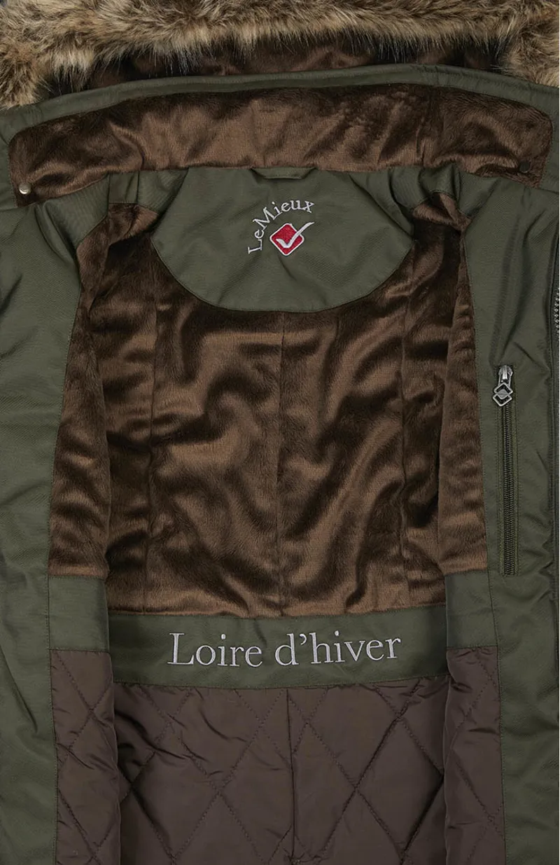 LeMieux Waterproof Riding Coat Oak-6