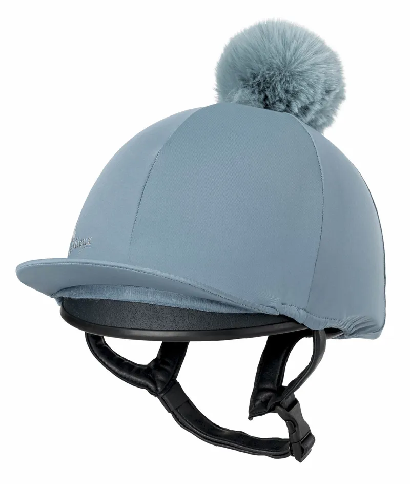 LeMieux Young Rider Hat Silk Ice Blue