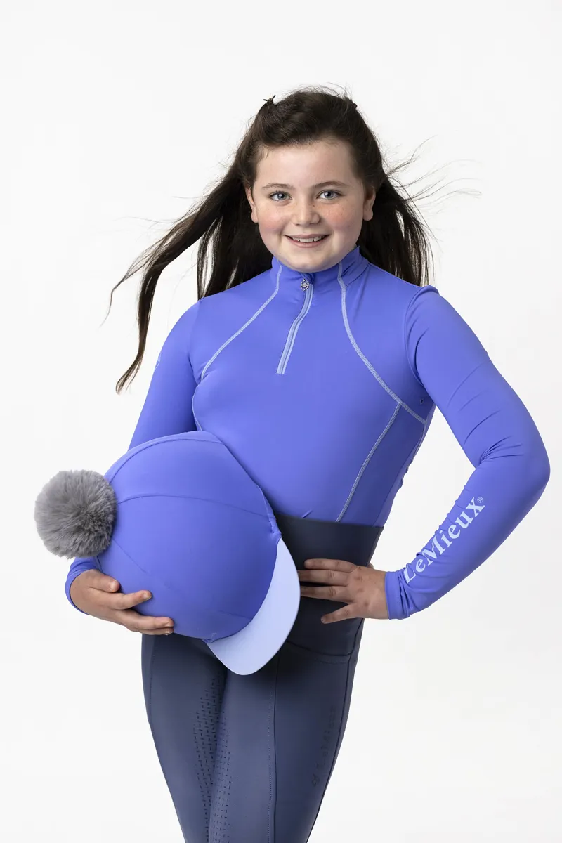 Lemieux Young Rider Base Layer Bluebell-1