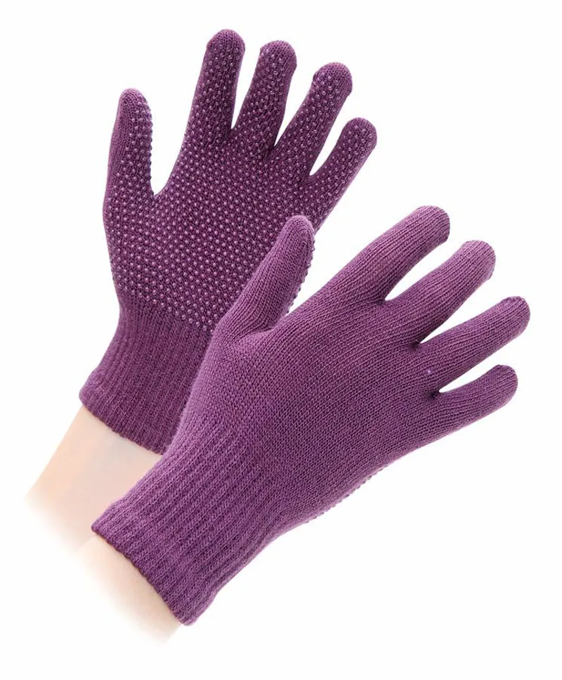 Sure Grip Magic Pimple Gloves Junior Purple