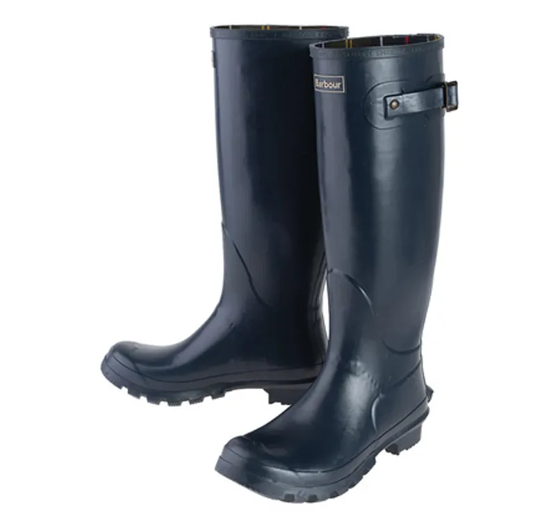 Barbour Ladies Bede Wellington Boot Navy