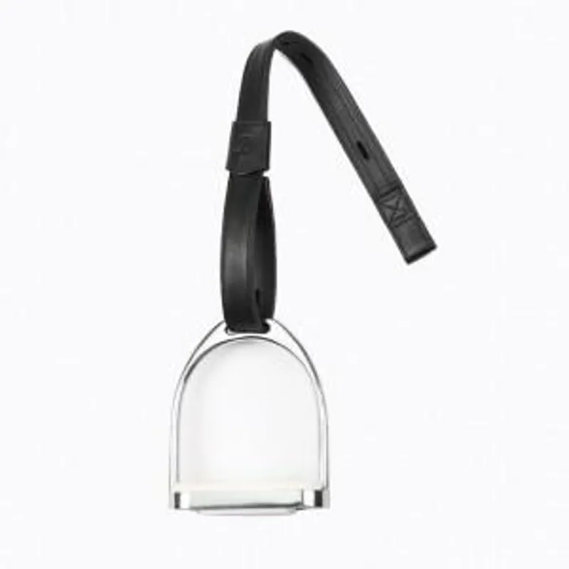 Bates Webbers Stirrup Leathers Black -1