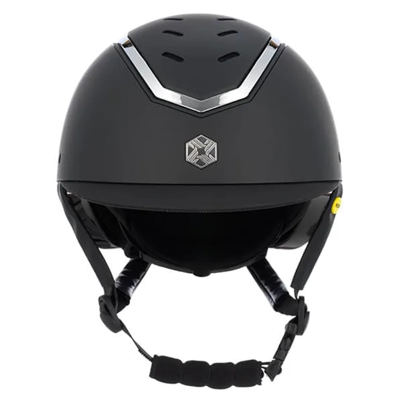 Charles Owen EQx Kylo With Mips Riding Helmet Black Matte/Chrome-2