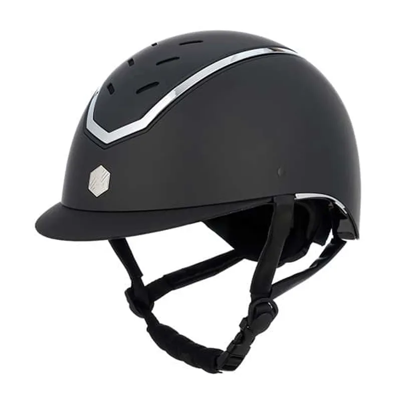 Charles Owen EQx Kylo With Mips Riding Helmet Black Matte/Chrome
