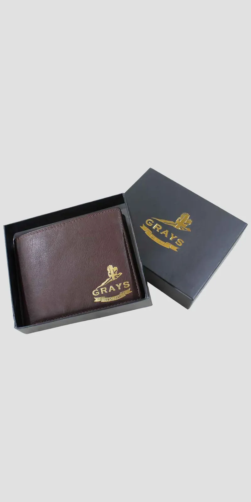 Grays Ziggy Wallet Brown-4