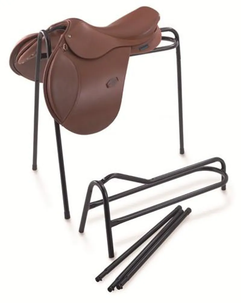Shires Ezi-Kit Collapsible Saddle Stand Black