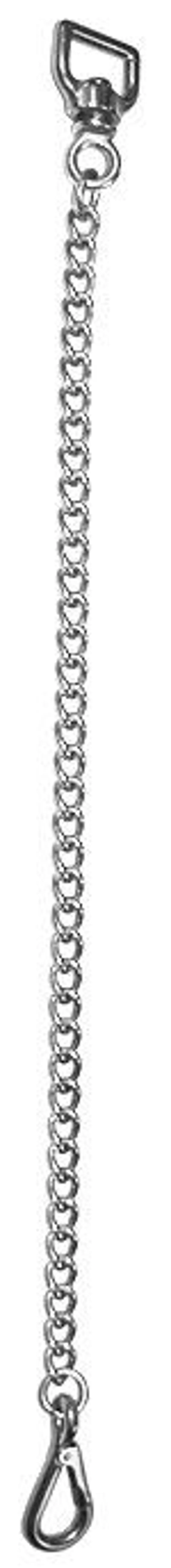 Abbey Lead Chain Walsall Clip Pony Nickle Plated