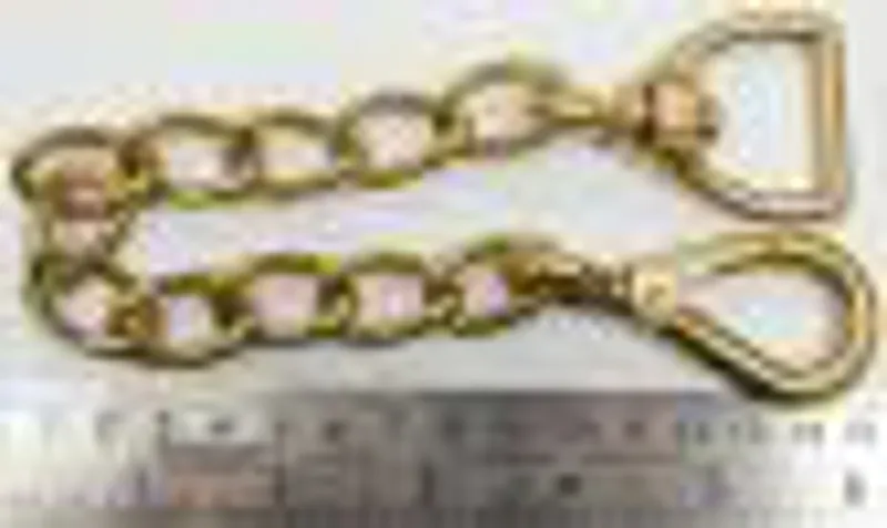 Abbey Lead Chain Walsall Clip Horse 20in Brass