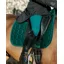 Cameo Suede Saddle Cloth Dressage Evergreen