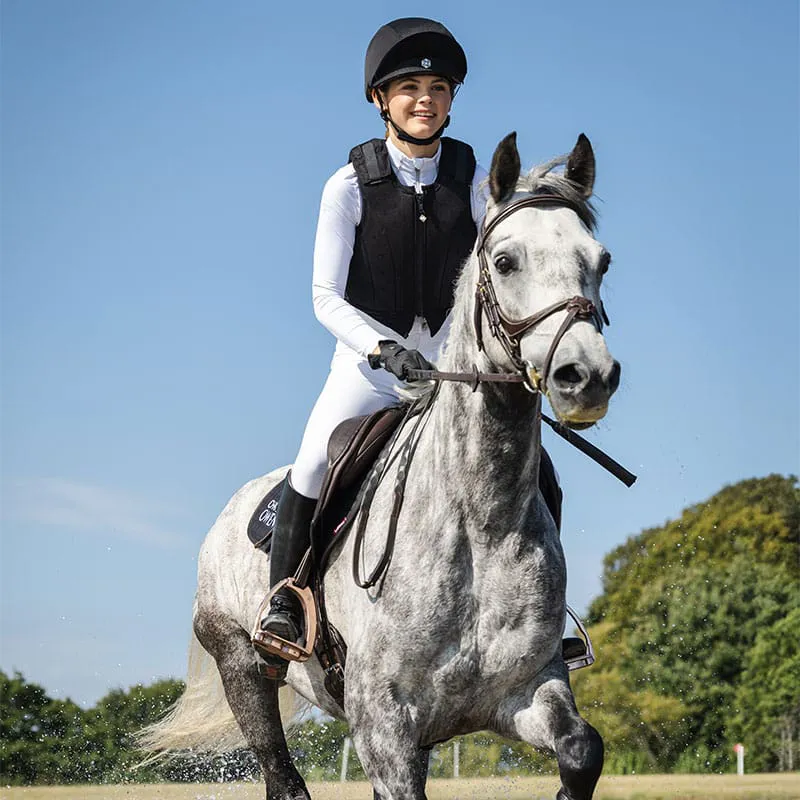 Charles Owen EQx Phoenix With Mips Jockey Skull Black/Rose Gold-4