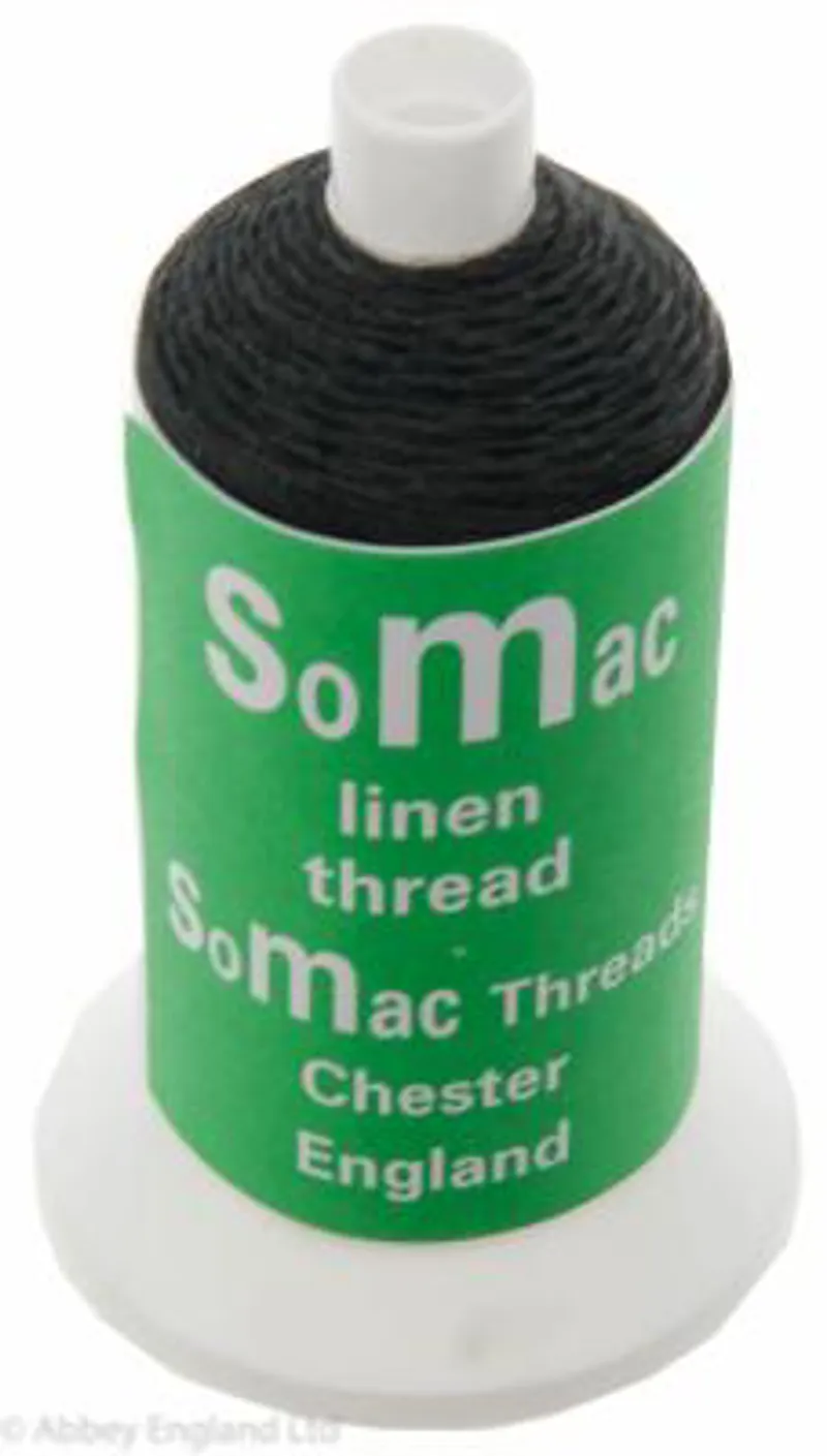 Plaiting Linen Thread 18/3 25g Black