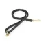 Digby and Fox Plaited Dog Lead 110cm Black