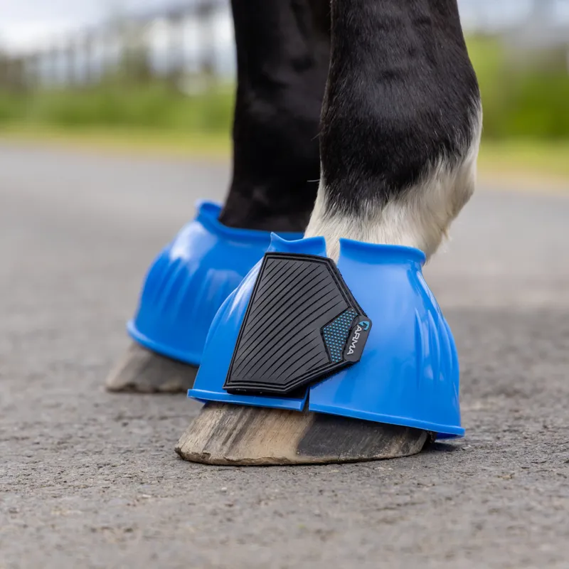 Shires Arma Gloss Over Reach Boots Blue