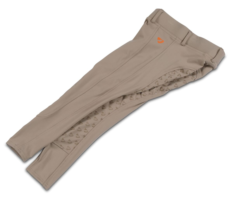Shires Aubrion Albany Junior Riding Tights Beige-1