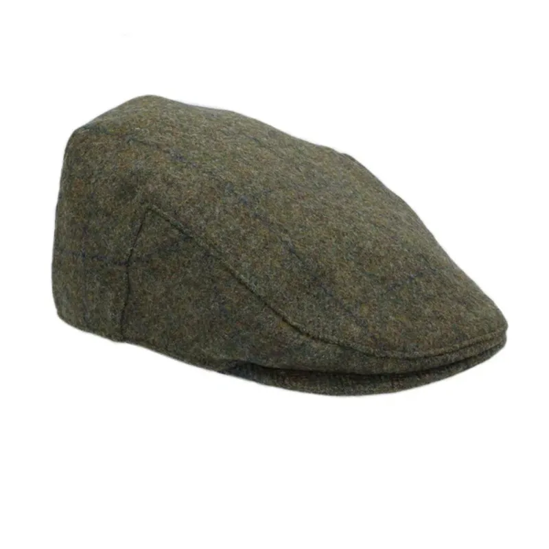 Heather Hats Kinloch Tweed Cap Juniper