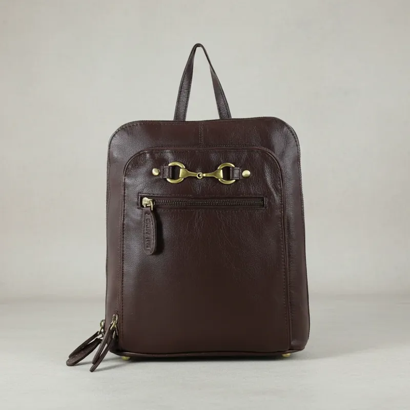 Grays Edith Rucksack With Snaffle Brown-10