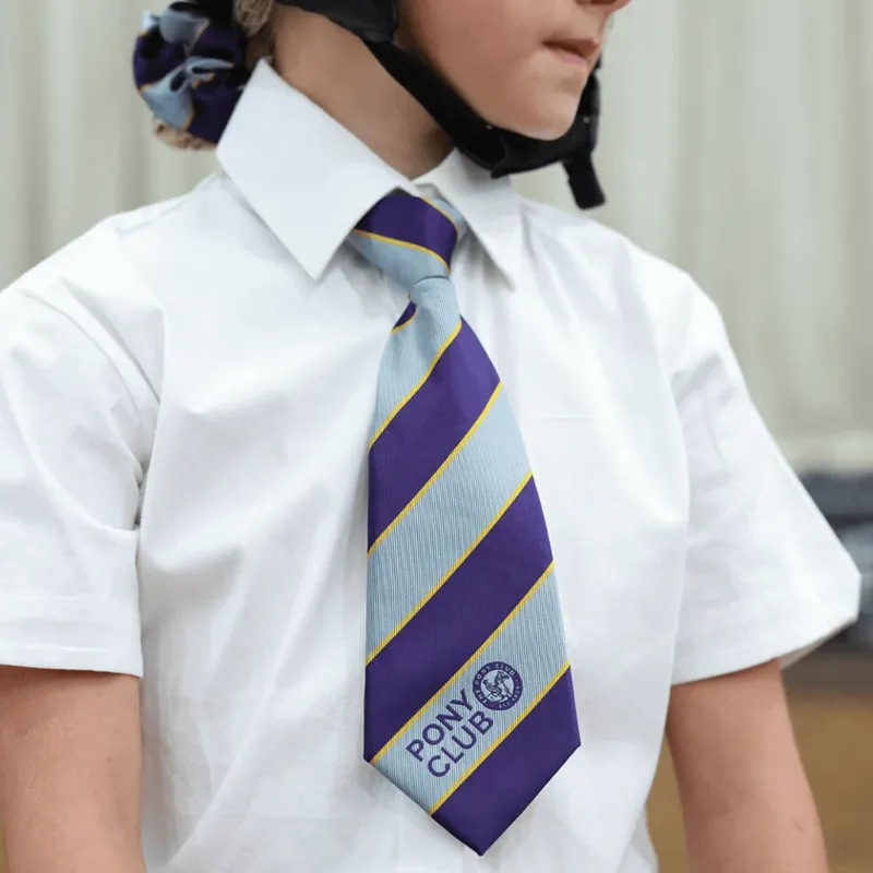 Equetech Junior Pony Club Ready-Tied Members Tie-1