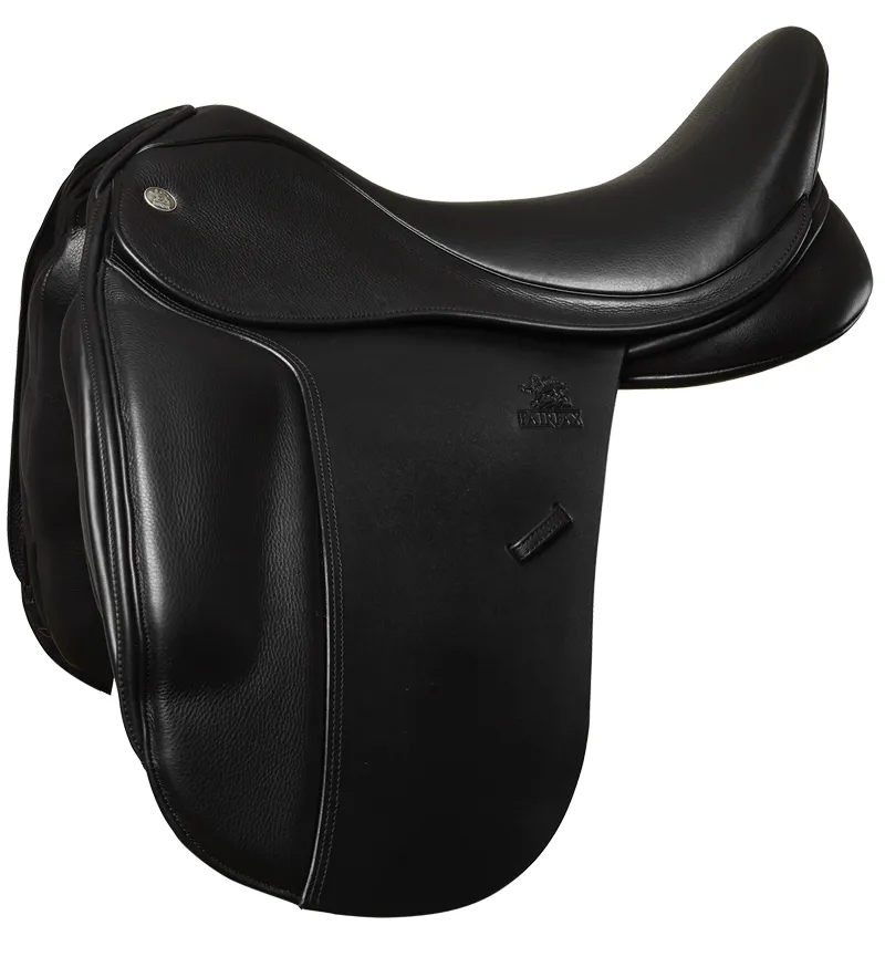 Fairfax Classic Cupped Flap Dressage Saddle Black