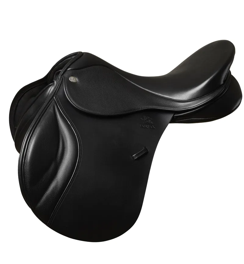 Fairfax Classic GP Adjustable Leather Saddle Black